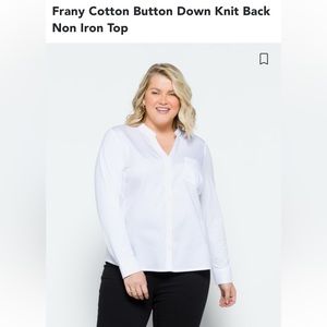 Calvin Klein knit button down shirt new with tags